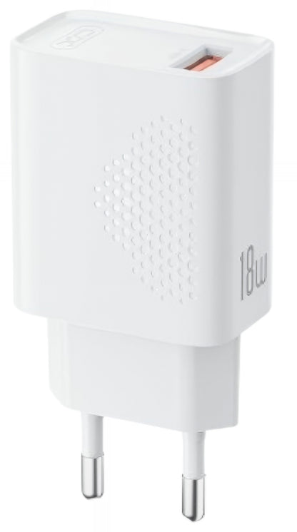 Incarcator Retea Cu Cablu USB-C XO Design L159, 18W, 3A, 1 x USB-A, Alb