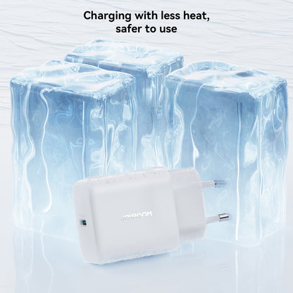 Incarcator Retea Cu Cablu USB-C Joyroom JR-TCF24, 30W, 3A, 1 x USB-C, Alb