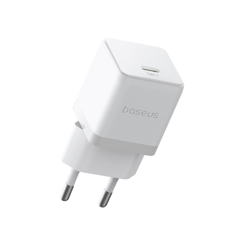 Incarcator Retea Cu Cablu USB-C Baseus Palm, 30W, 3A, 1 x USB-C, Alb P10111605213-01