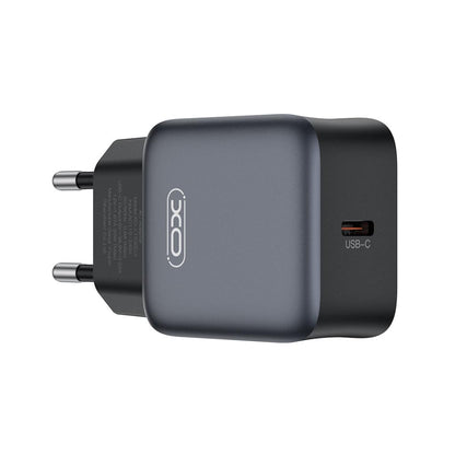 Incarcator Retea Cu Cablu Lightning XO Design L155, 30W, 3A, 1 x USB-C, Negru