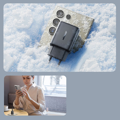 Incarcator Retea Cu Cablu USB-C Joyroom JR-TCF23, 25W, 3A, 1 x USB-C, Negru