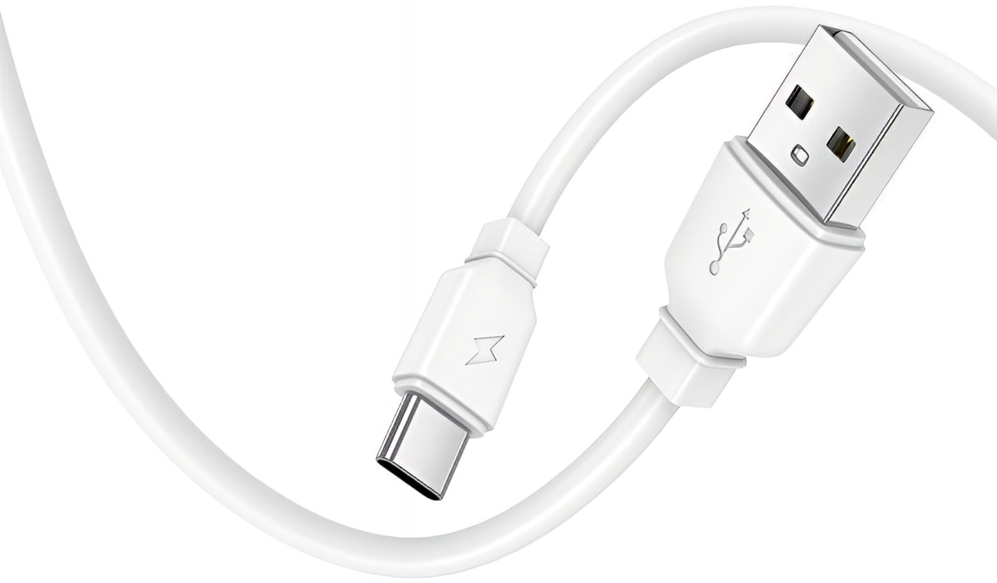 Incarcator Retea Cu Cablu USB-C Prestico F9S, 12W, 2.4A, 1 x USB-A, Alb