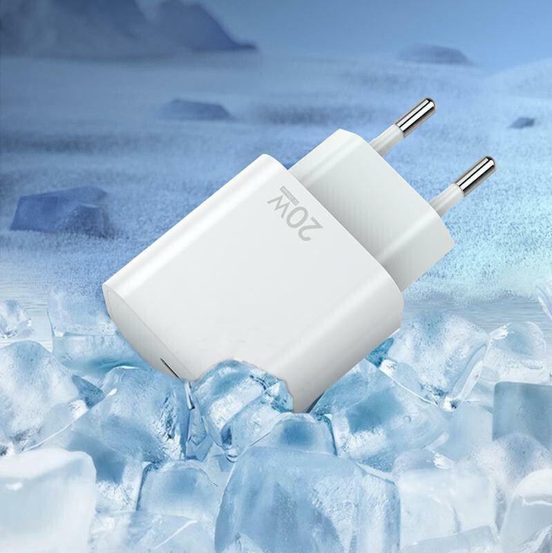 Incarcator Retea Cu Cablu USB-C Sendem OG73, 20W, 3A, 1 x USB-C, Alb
