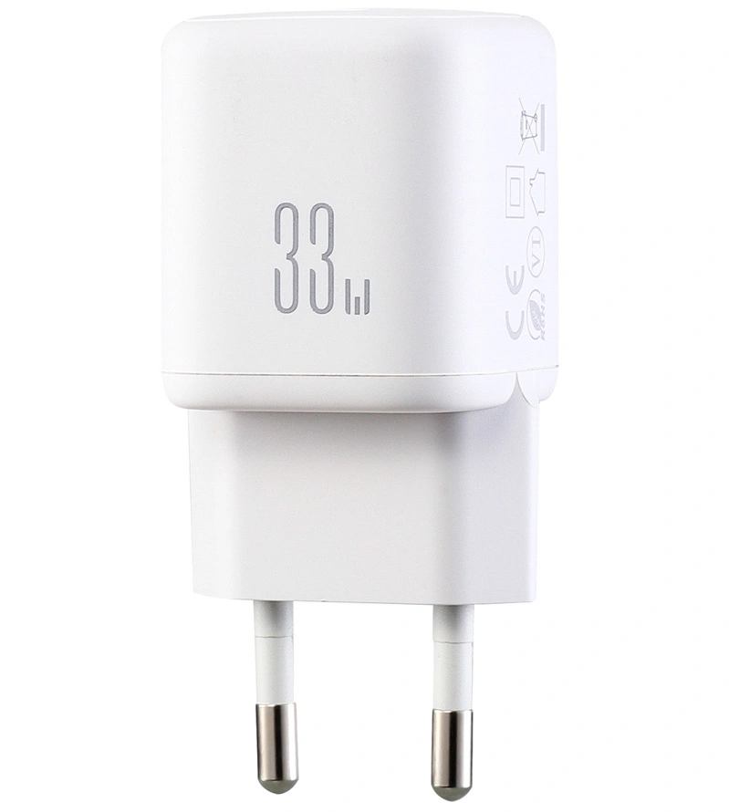 Incarcator Retea Cu Cablu Lightning Joyroom JR-TG7, 33W, 3A, 1 x USB-A - 1 x USB-C, Alb