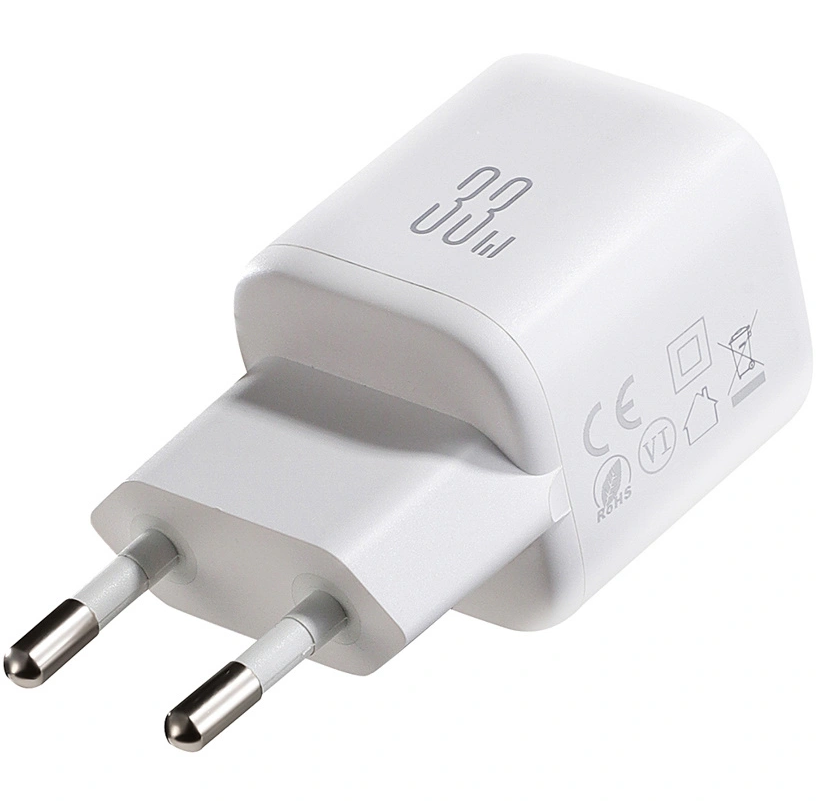 Incarcator Retea Cu Cablu Lightning Joyroom JR-TG7, 33W, 3A, 1 x USB-A - 1 x USB-C, Alb