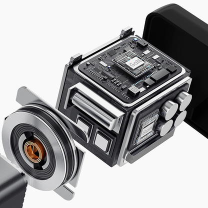 Incarcator Retea Cu Cablu USB-C Dudao A67EU, 67W, 3.35A, 1 x USB-A - 1 x USB-C, Negru