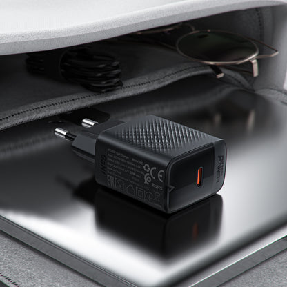 Incarcator Retea Cu Cablu USB-C Acefast A82, 20W, 3A, 1 x USB-C, Negru