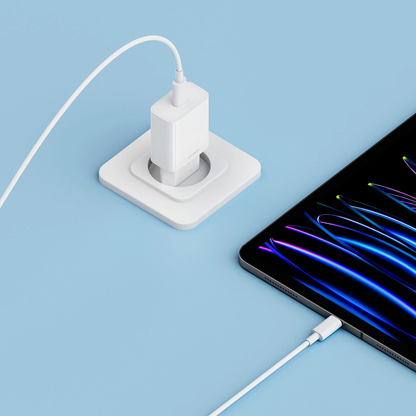 Incarcator Retea Cuktech HA716C, 20W, 3A, 1 x USB-C, Alb