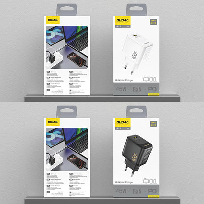 Incarcator Retea Dudao A28, 45W, 3A, 1 x USB-C, Alb