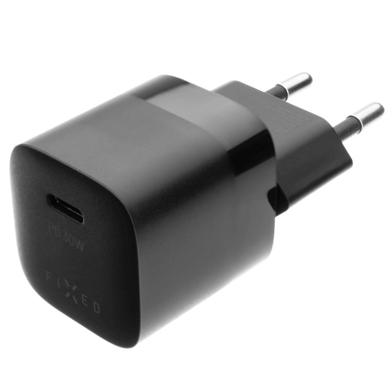 Incarcator Retea Fixed Mini, 30W, 3A, 1 x USB-C, Negru