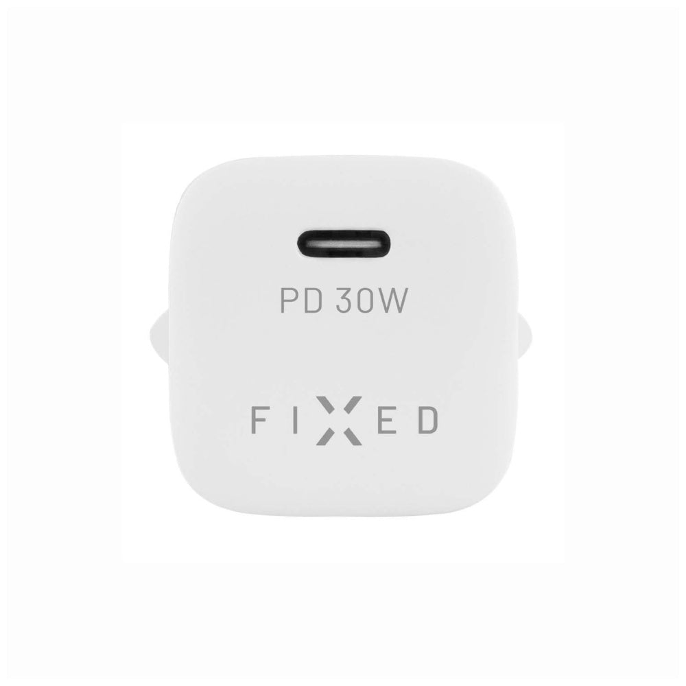 Incarcator Retea Fixed Mini, 30W, 3A, 1 x USB-C, Alb