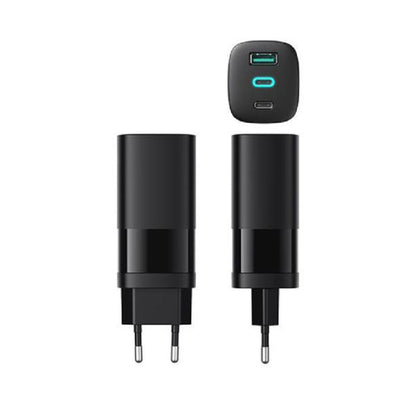 Incarcator Retea HAVIT UC10, 65W, 3A, 1 x USB-A - 2 x USB-C, Negru
