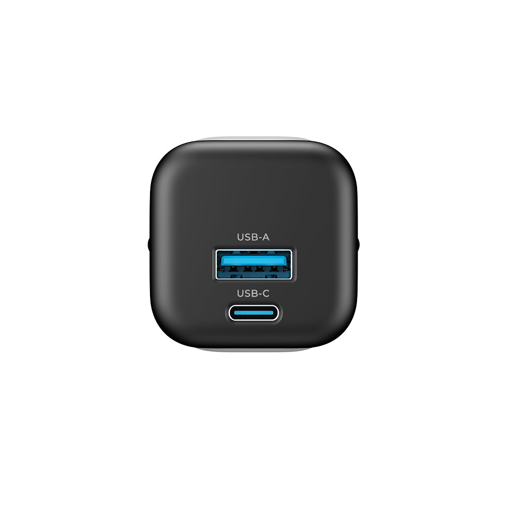 Incarcator Retea HAVIT UC230, 33W, 3A, 1 x USB-A - 1 x USB-C, Negru Gri