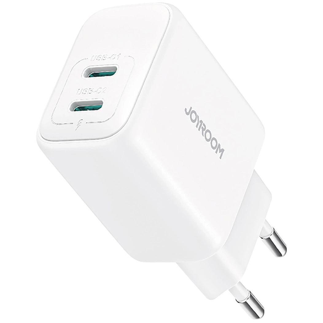 Incarcator Retea Joyroom JR-TCF12, 20W, 3A, 2 x USB-C, Alb