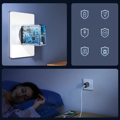 Incarcator Retea Joyroom JR-TCF20, 20W, 3A, 1 x USB-C, Negru