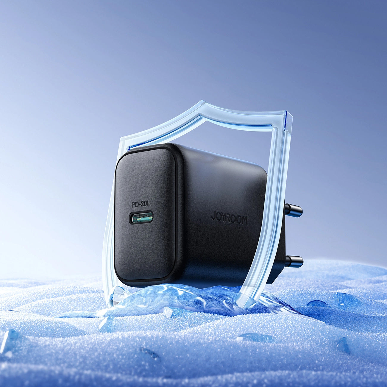 Incarcator Retea Joyroom JR-TCF20, 20W, 3A, 1 x USB-C, Negru