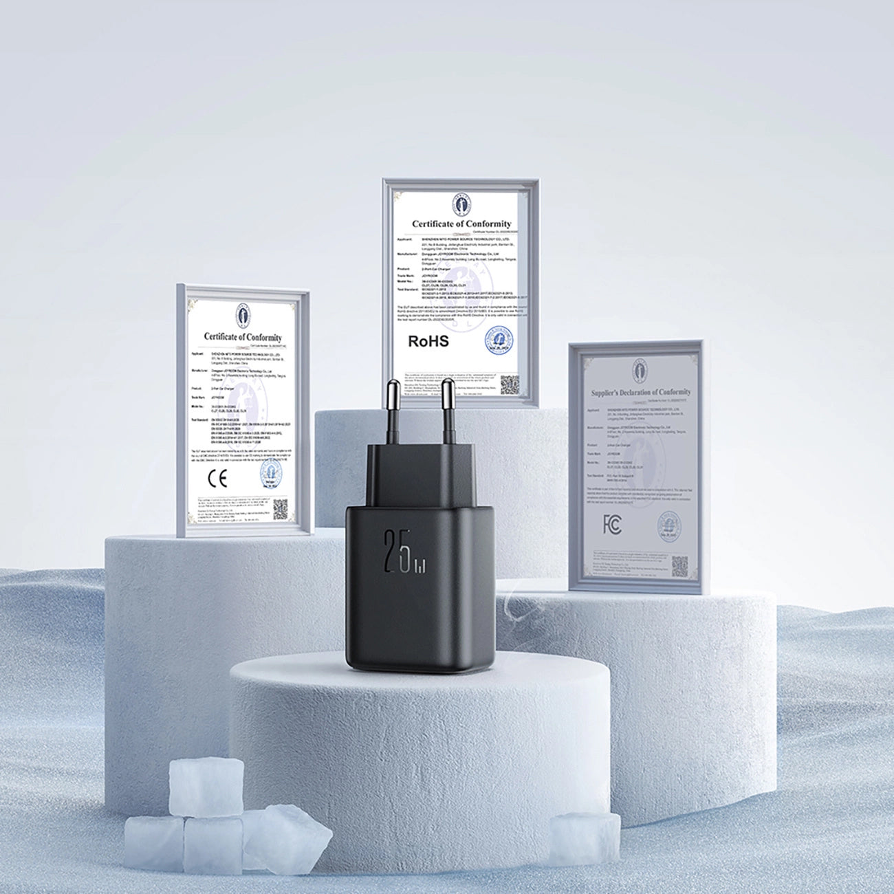 Incarcator Retea Joyroom JR-TCF23, 25W, 3A, 1 x USB-C, Negru