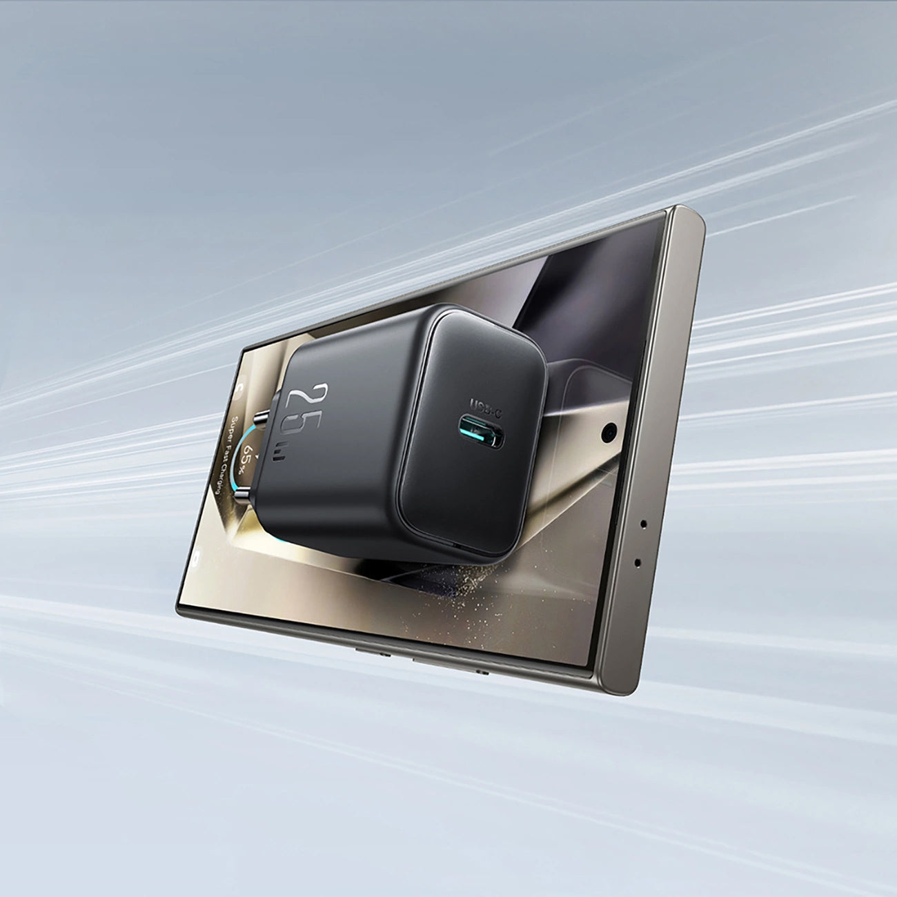 Incarcator Retea Joyroom JR-TCF23, 25W, 3A, 1 x USB-C, Negru