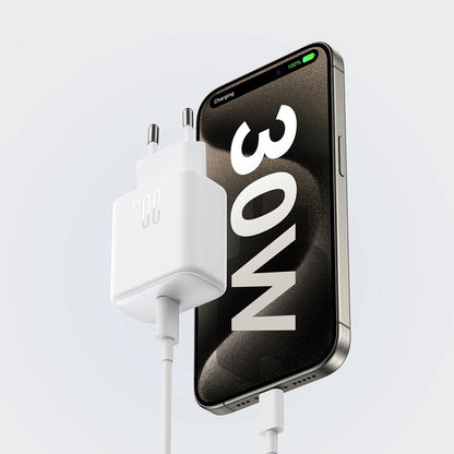 Incarcator Retea Joyroom JR-TCF24, 30W, 3A, 1 x USB-C, Alb