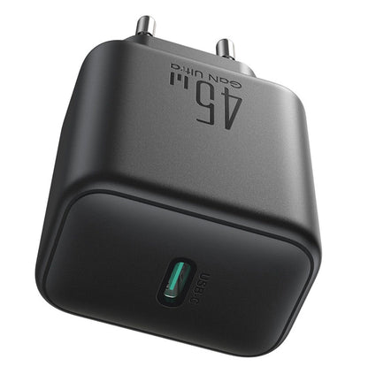 Incarcator Retea Joyroom JR-TCG13, 45W, 3A, 1 x USB-C, Negru