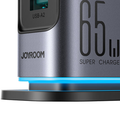 Incarcator Statie Joyroom JR-TCM02, 65W, 3.25A, 2 x USB-A - 4 x USB-C, Gri