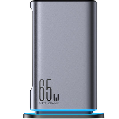 Incarcator Statie Joyroom JR-TCM02, 65W, 3.25A, 2 x USB-A - 4 x USB-C, Gri