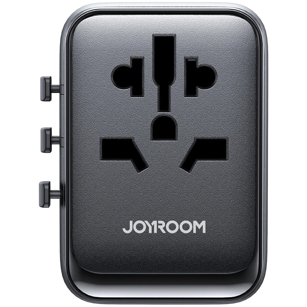 Ładowarka sieciowa Joyroom JR-TCW01 Travel, 17W, 3A, 1 x USB-C - 3 x USB-A, czarna 