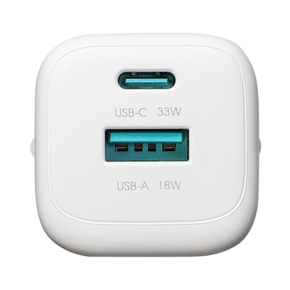 Incarcator Retea Joyroom JR-TG7, 33W, 3A, 1 x USB-A - 1 x USB-C, Alb