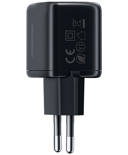 Incarcator Retea Joyroom JR-TG7, 33W, 3A, 1 x USB-A - 1 x USB-C, Negru