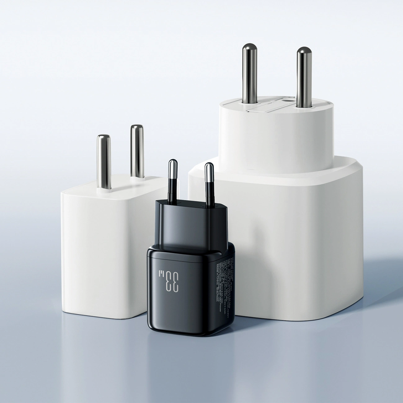 Incarcator Retea Joyroom JR-TG7, 33W, 3A, 1 x USB-A - 1 x USB-C, Negru