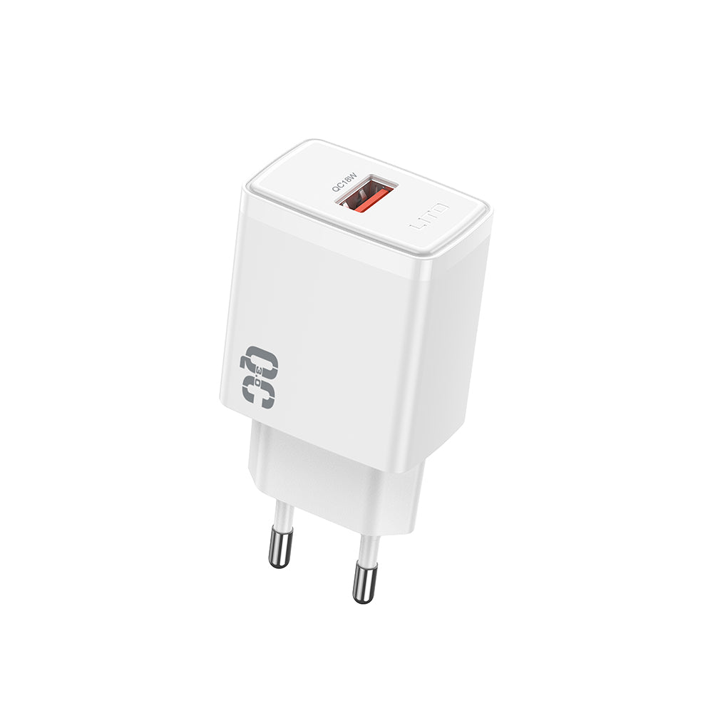 Incarcator Retea Lito LC08, 18W, 3A, 1 x USB-A, Alb
