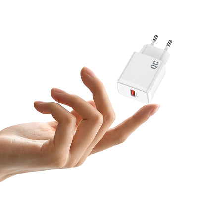 Incarcator Retea Lito LC08, 18W, 3A, 1 x USB-A, Alb