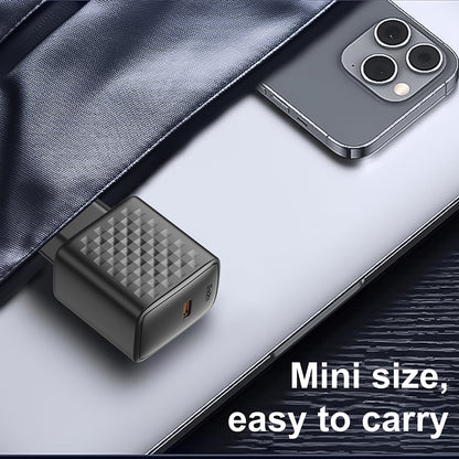 Incarcator Retea Lito LC13, 20W, 3A, 1 x USB-C, Negru