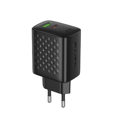 Incarcator Retea Lito LC24, 65W, 3.25A, 1 x USB-A - 1 x USB-C, Negru