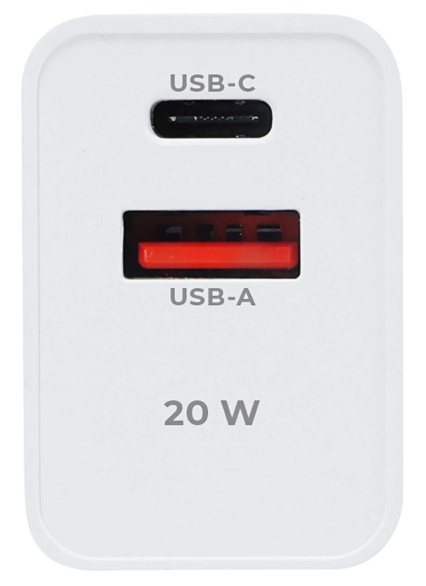 Incarcator Retea MaXlife MXTC-13-20AC, 20W, 3A, 1 x USB-A - 1 x USB-C, Alb