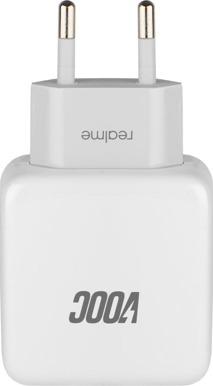 Incarcator Retea Realme, 20W, 4A, 1 x USB-A, Alb VC54JCEH