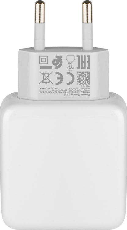 Incarcator Retea Realme, 20W, 4A, 1 x USB-A, Alb VC54JCEH