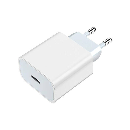 Incarcator Retea Prestico F25, 25W, 3A, 1 x USB-C, Alb