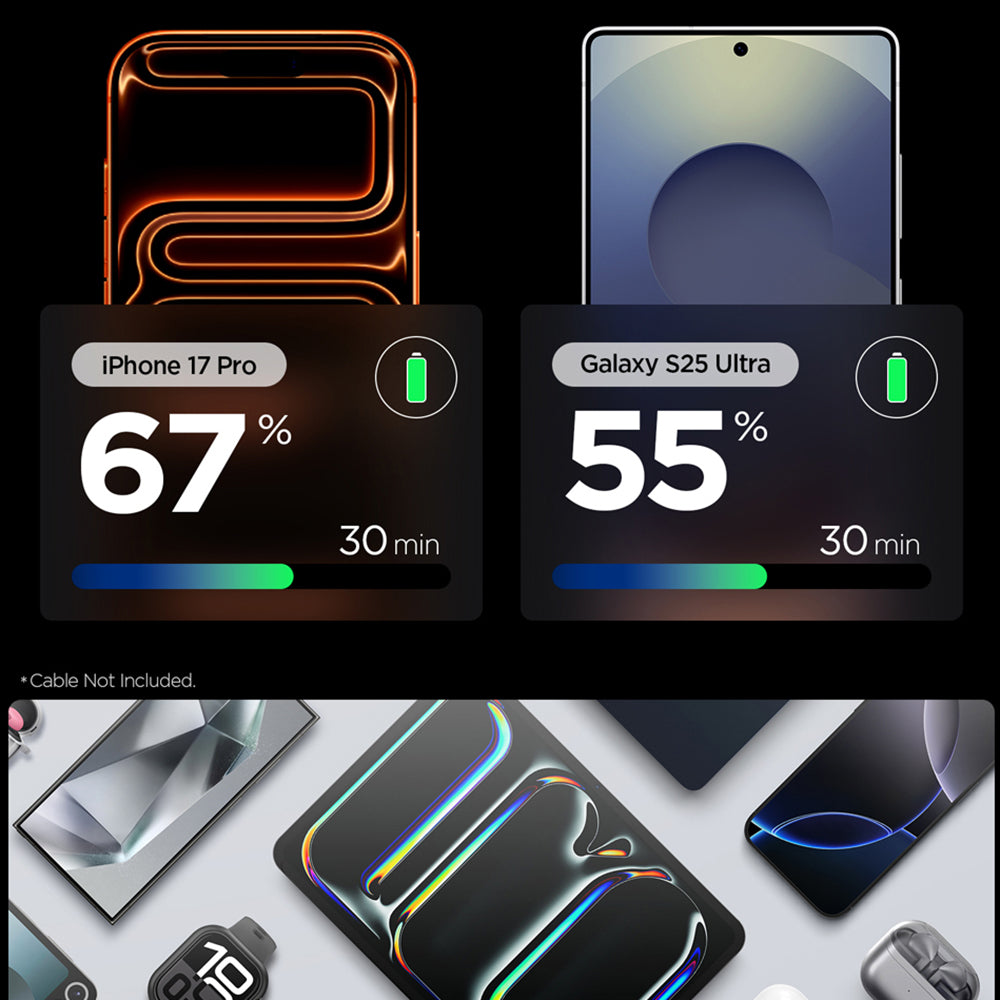 Incarcator Retea Spigen EE301EU Essential, 30W, 3A, 1 x USB-C, Alb ACH09492