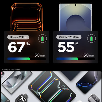 Incarcator Retea Spigen EE301EU Essential, 30W, 3A, 1 x USB-C, Alb ACH09492