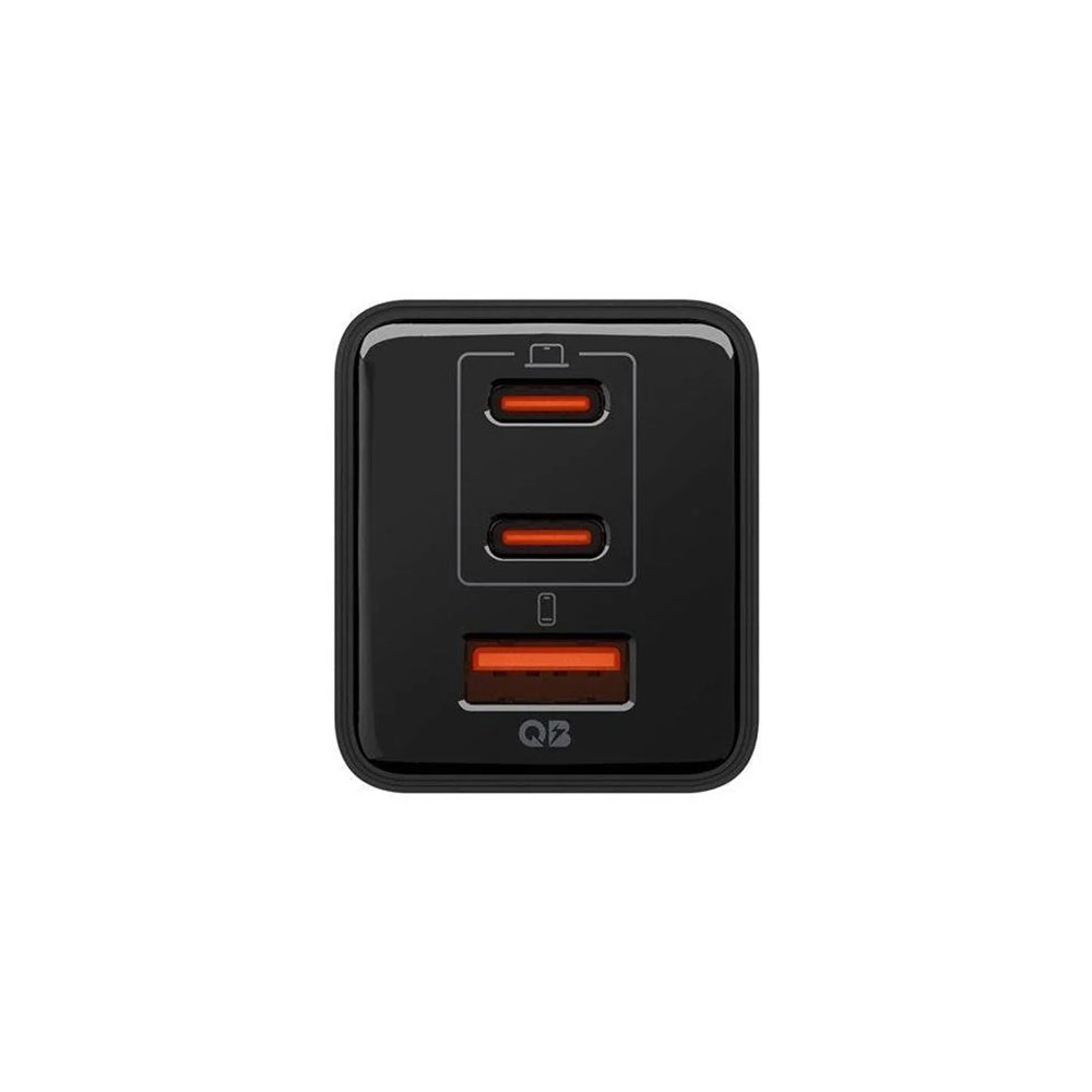 Incarcator Retea Spigen EE473EU Essential, 47W, 3A, 1 x USB-A - 2 x USB-C, Negru ACH09465