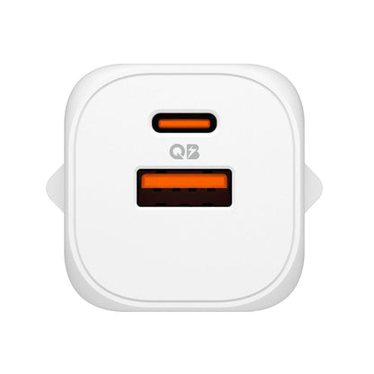 Incarcator Retea Spigen Essential, 35W, 3A, 1 x USB-A - 1 x USB-C, Alb ACH09462