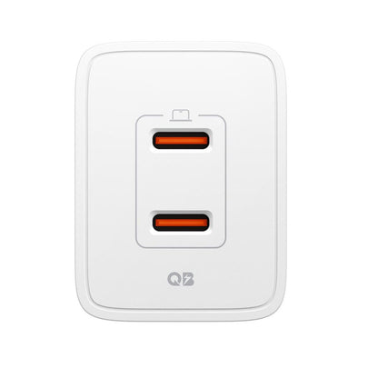 Incarcator Retea Spigen Essential, 47W, 3A, 2 x USB-C, Alb ACH08707