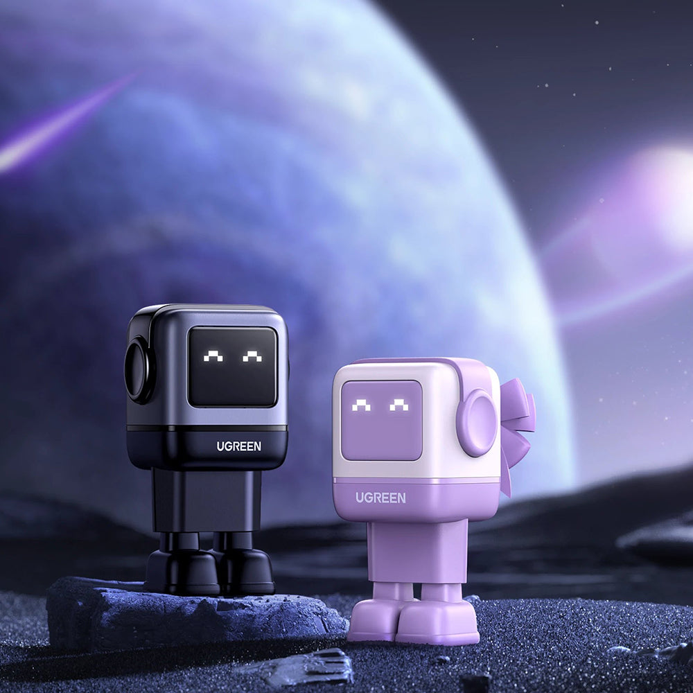 Incarcator Retea UGREEN CD361 Uno, 65W, 3.25A, 1 x USB-A - 2 x USB-C, Mov