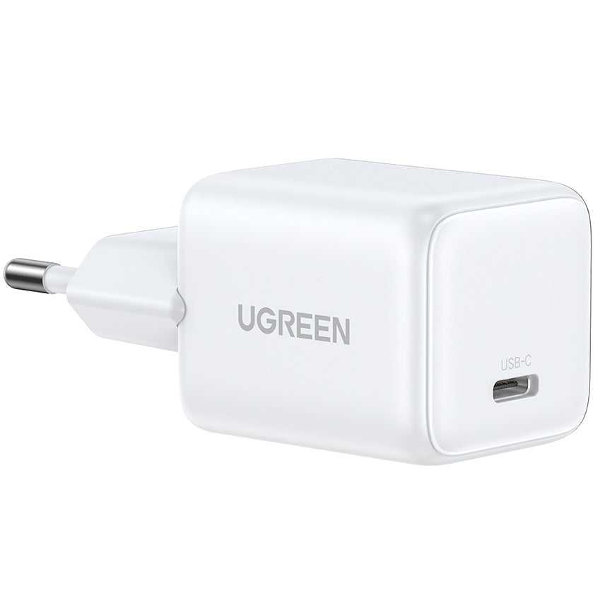 Incarcator Retea UGREEN X513, 30W, 3A, 1 x USB-C, Alb