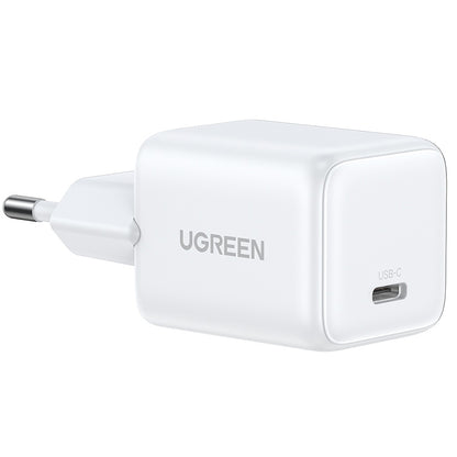 Incarcator Retea UGREEN X513, 30W, 3A, 1 x USB-C, Alb