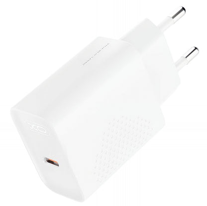 Incarcator Retea USB-C XO Design L160, 20W, 3A, 1 x USB-C, Alb