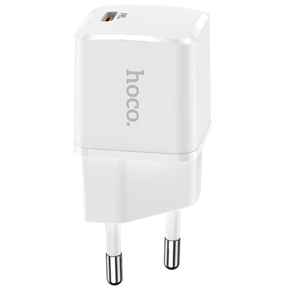 Incarcator Retea HOCO N10, 20W, 3A, 1 x USB-C, Alb