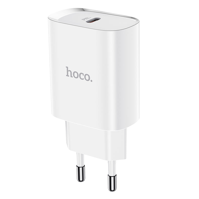 Incarcator Retea HOCO N14, 20W, 3A, 1 x USB-C, Alb