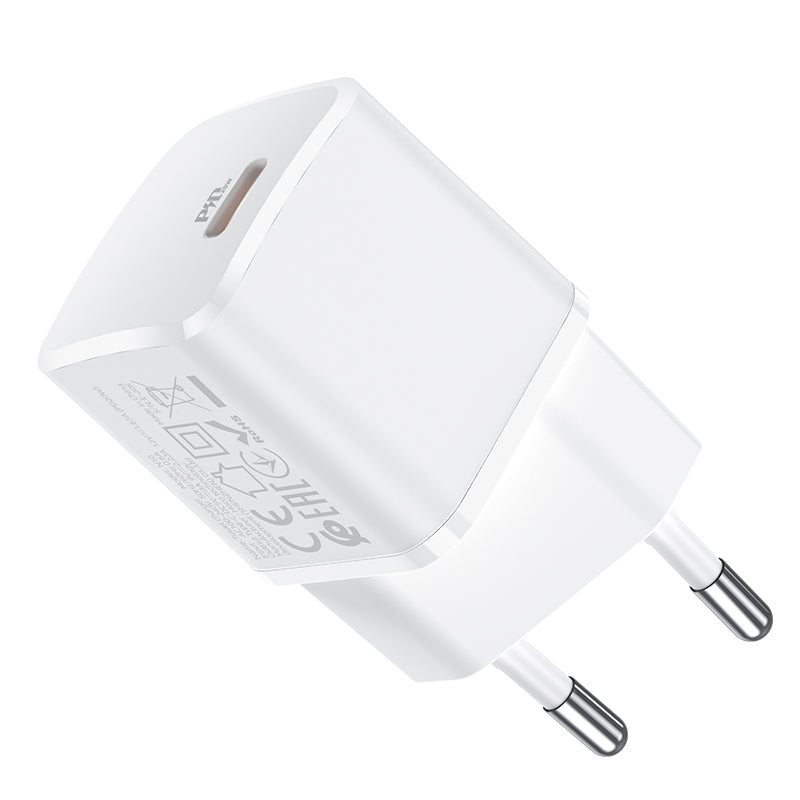 Incarcator Retea HOCO N10, 20W, 3A, 1 x USB-C, Alb